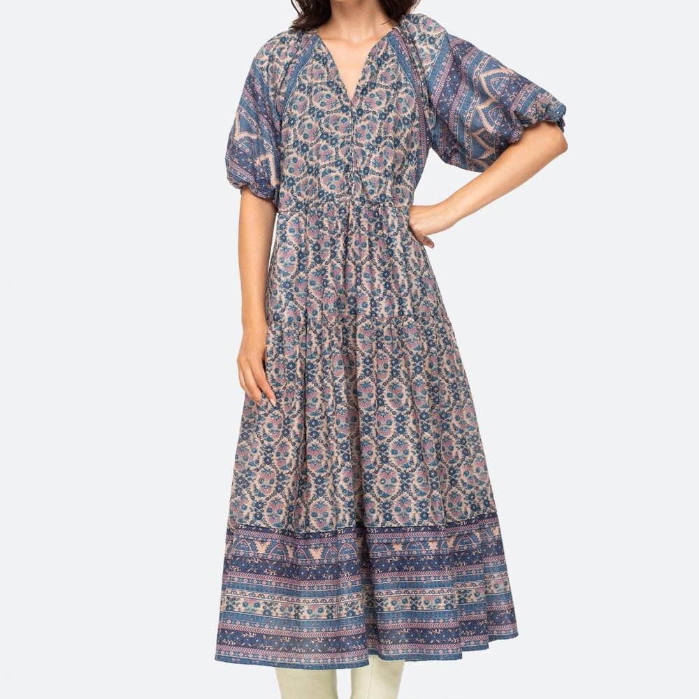 SEA New York  VERBANA  Midi Dress Size: L